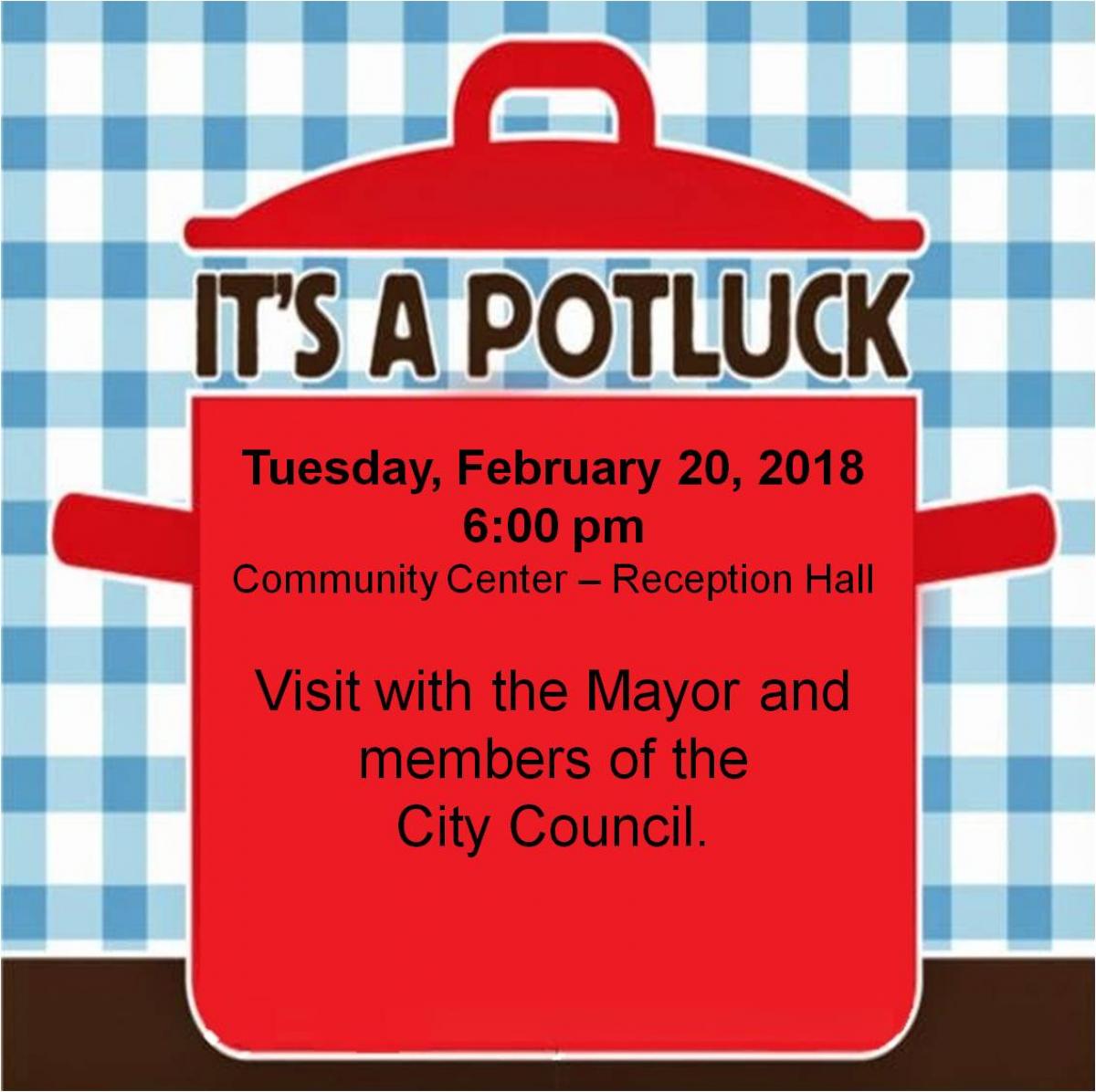 Mayor Council Potluck Cottage Grove Oregon